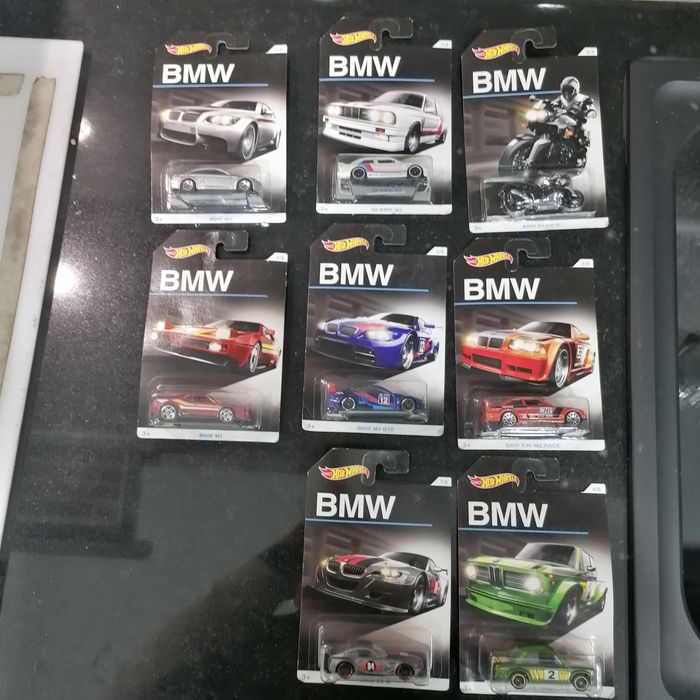 Hot wheels BMW colecção completa 8/8 2015