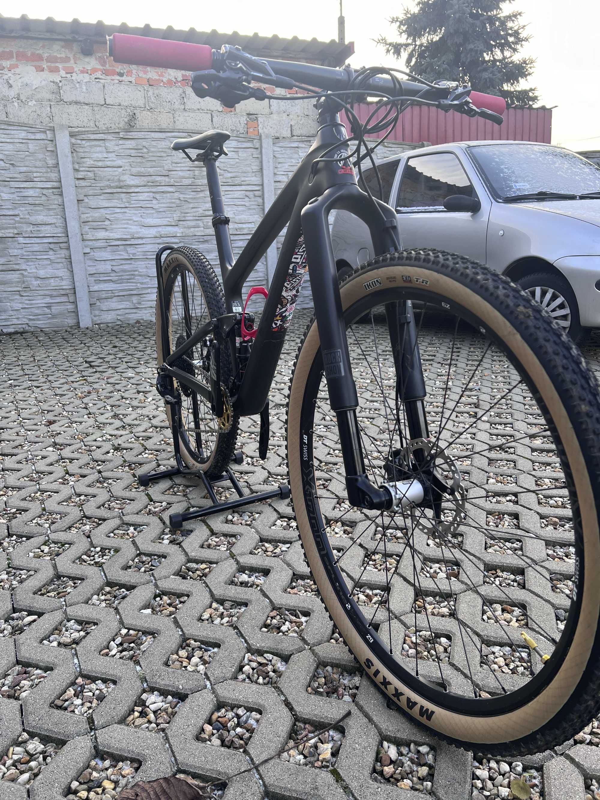 Trek Top Fuel 9.8, karbon, full, M/L 12,14kg