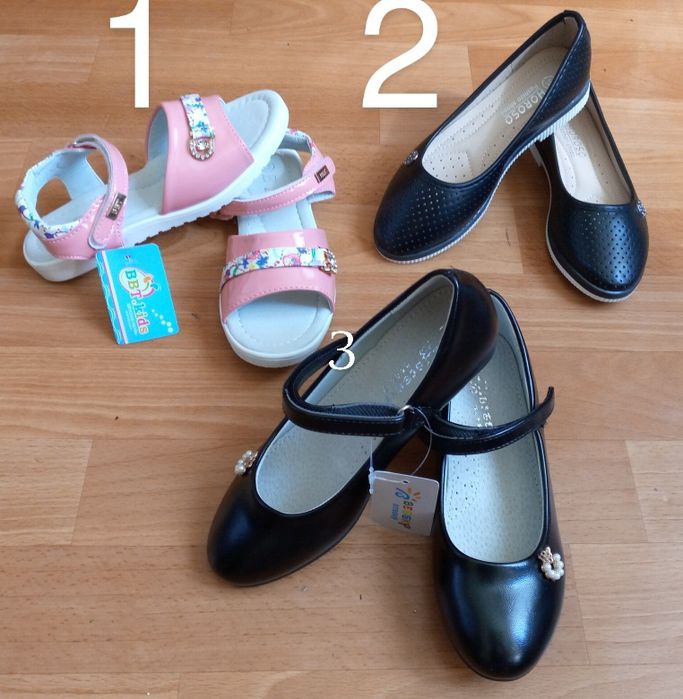 Обувь для девочки (школьная) 31-33 размер