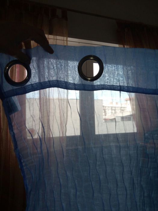 Cortinados azuis
