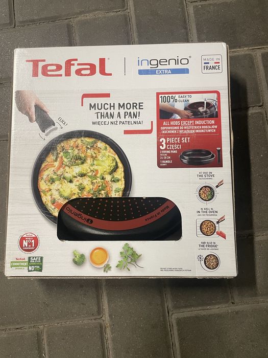 Tefal patelnie nowe