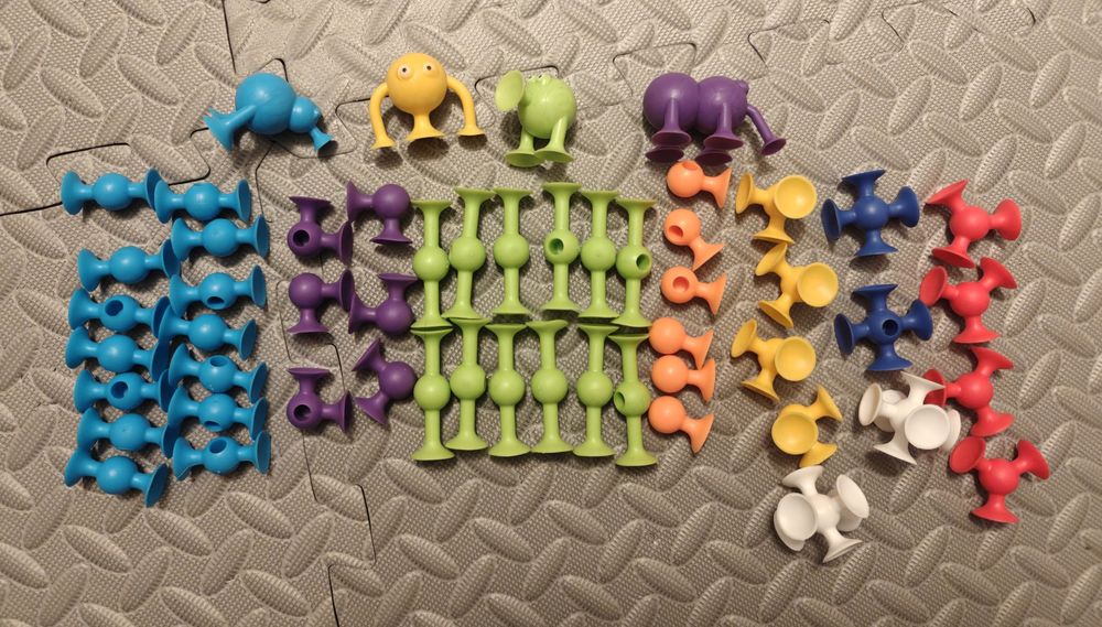 Gry 3+ Sprytne oczko, Wesołe przyssawki