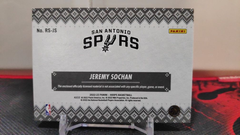 Sprzedam kartę NBA Jeremy Sochan RC Spurs