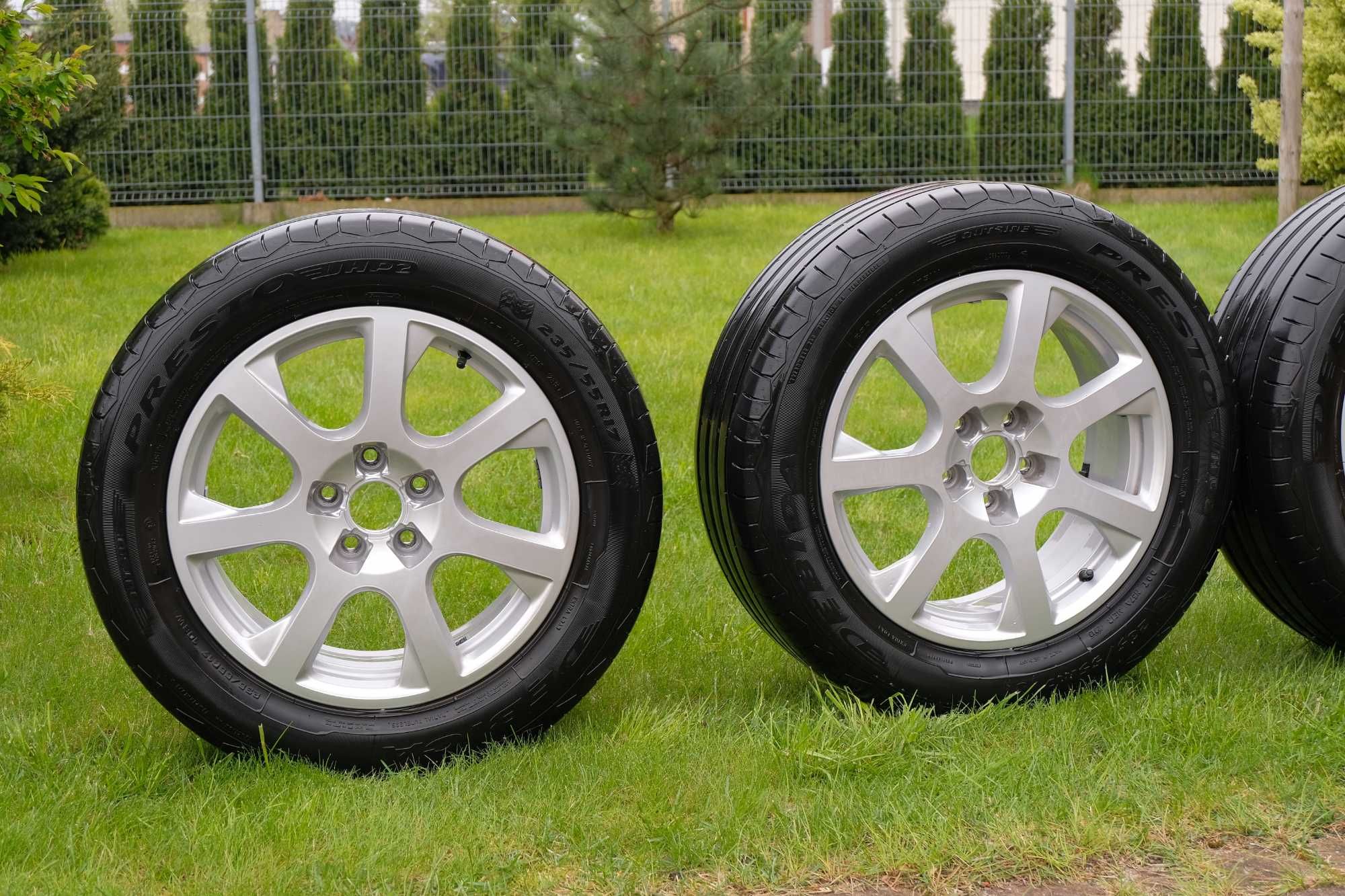 koła letnie 17" audi, vw, skoda, seat