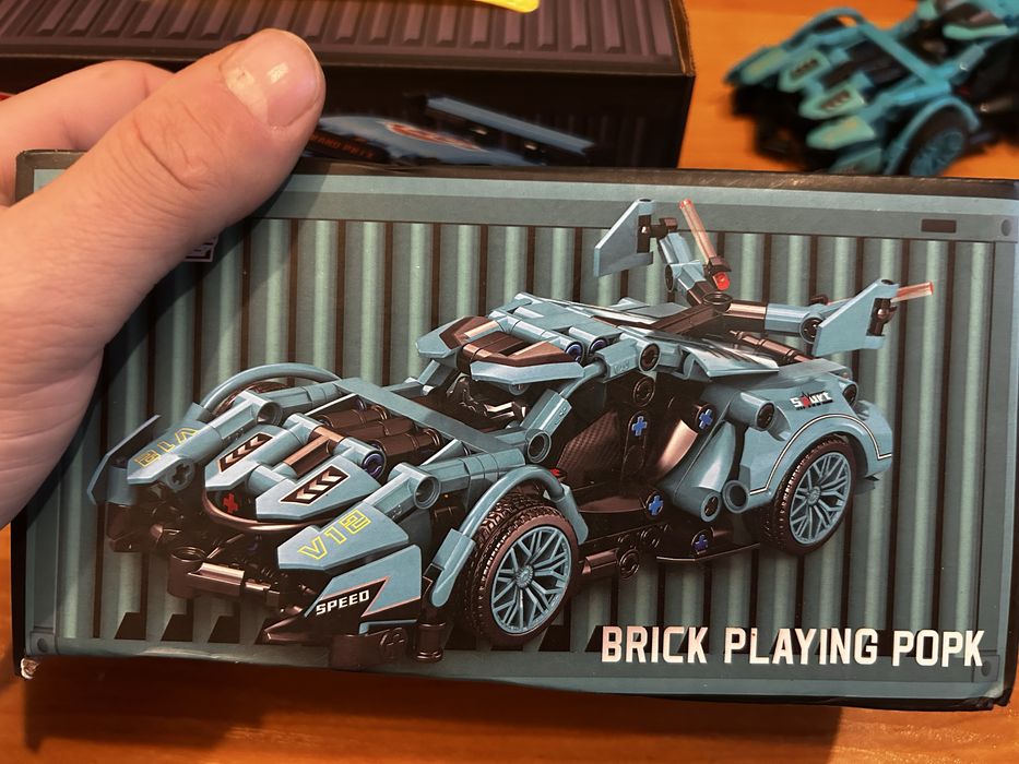 Klocki nie lego auta 1000 klockow