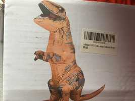 T-Rex kostium dmuchany dinozaura nadmuchiwany strój