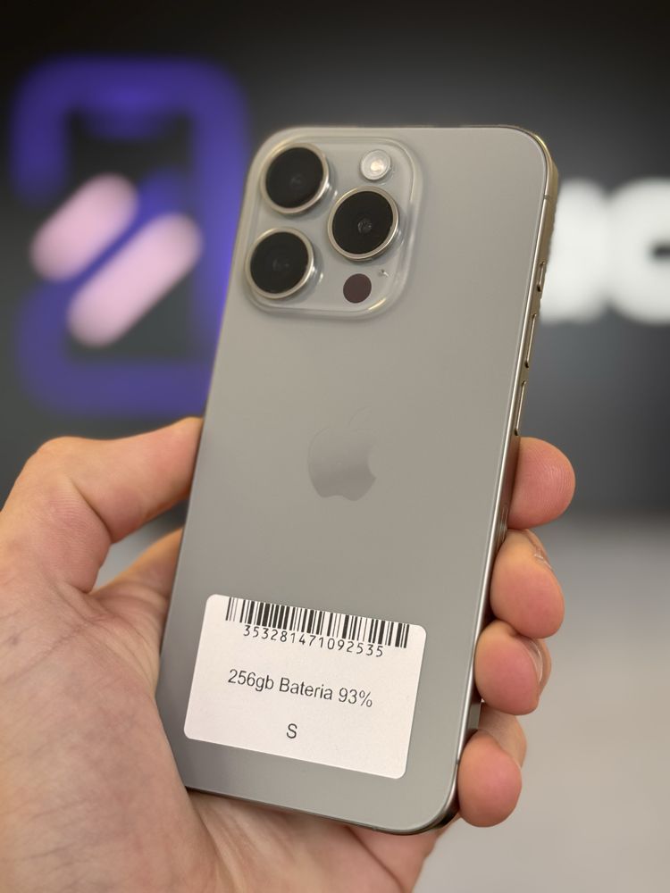 RATY 0% iPhone 15 Pro 256GB BATERIA 93% GWARANCJA 12 miesięcy!!!