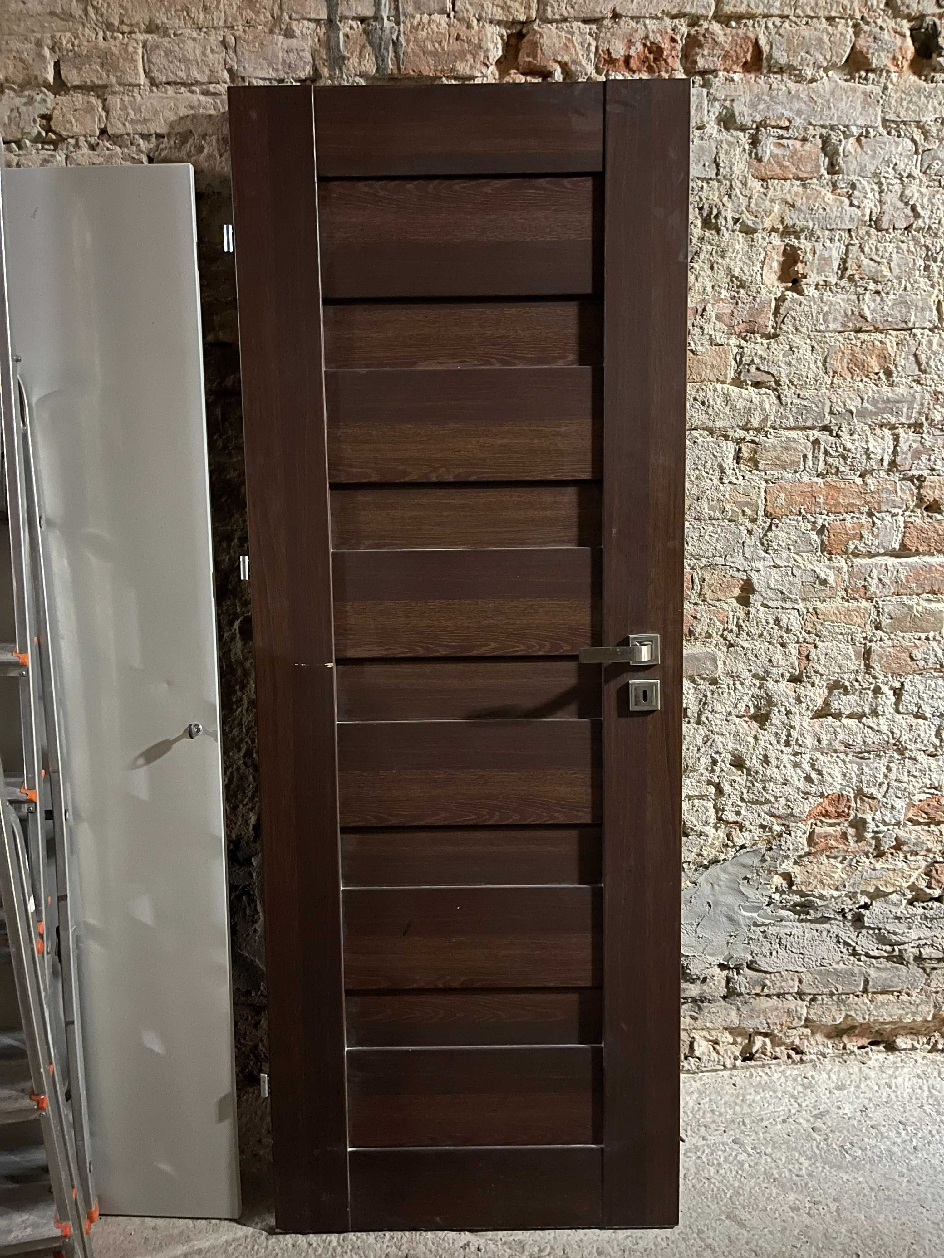 Drzwi wewnętrzne drewniane, różne rozmiary