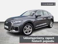 Audi Q5 Sportback Led Komfortwy Kluczyk Kamera Sportowe fotele Tempomat Pakiet S-Line