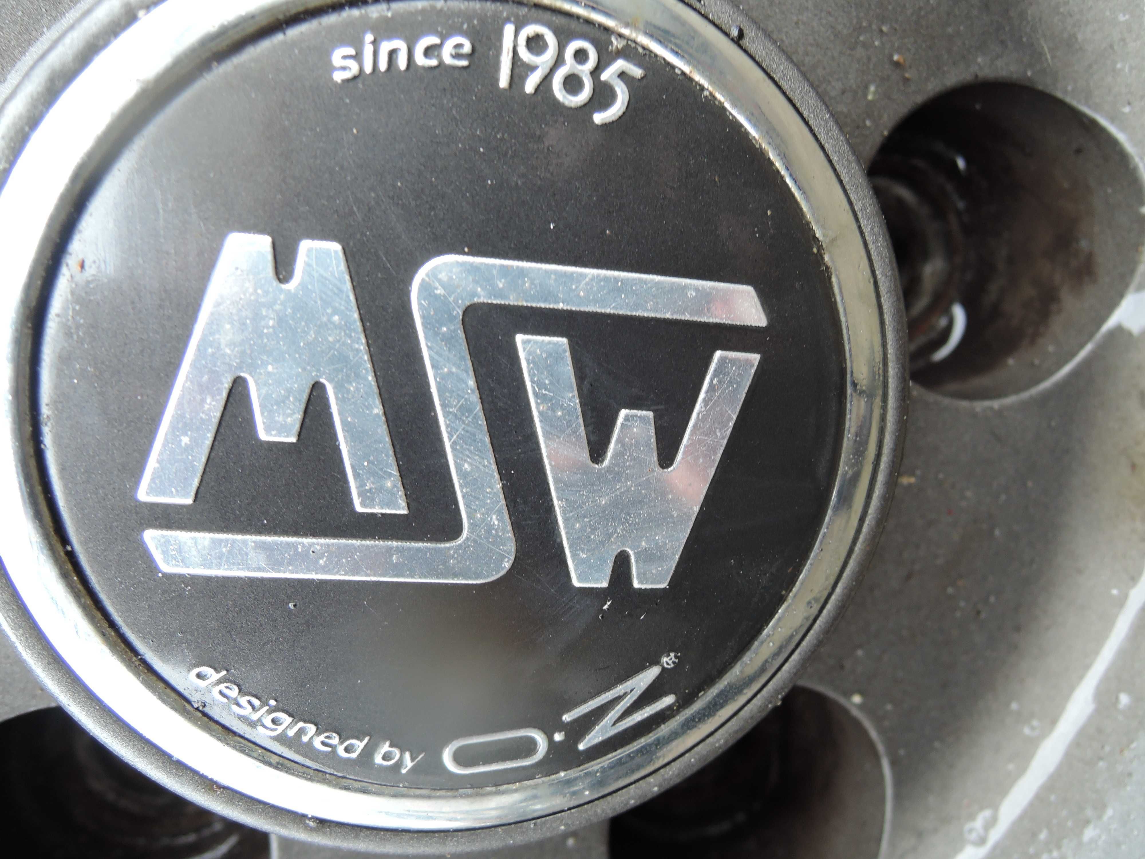 Felgi MSW 17 5x112 et 35  orginał opony zima nowe