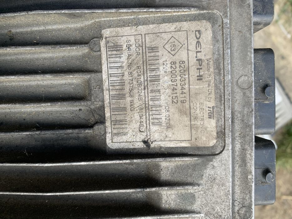 Компютер ебу 1.5 рено кенго renault kangoo 1 блок управління двигуном