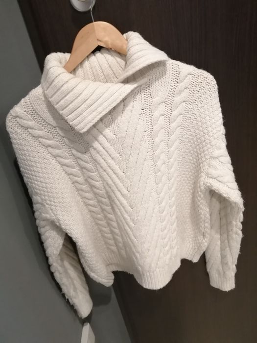 Sweter biały zara