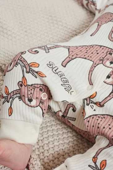 Pajacyki NEXT 0-3 m 62 cm do 6 kg nowe 3 pack zwierzątka