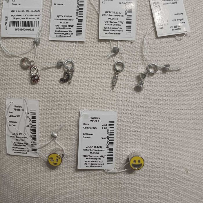 Шарм "Смайлик" від Svitozar"