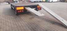 Müller-Mitteltal  Przyczepa PLATFORMA do maszyn budowlanych NAJAZDY Aluminium DMC 8000kg