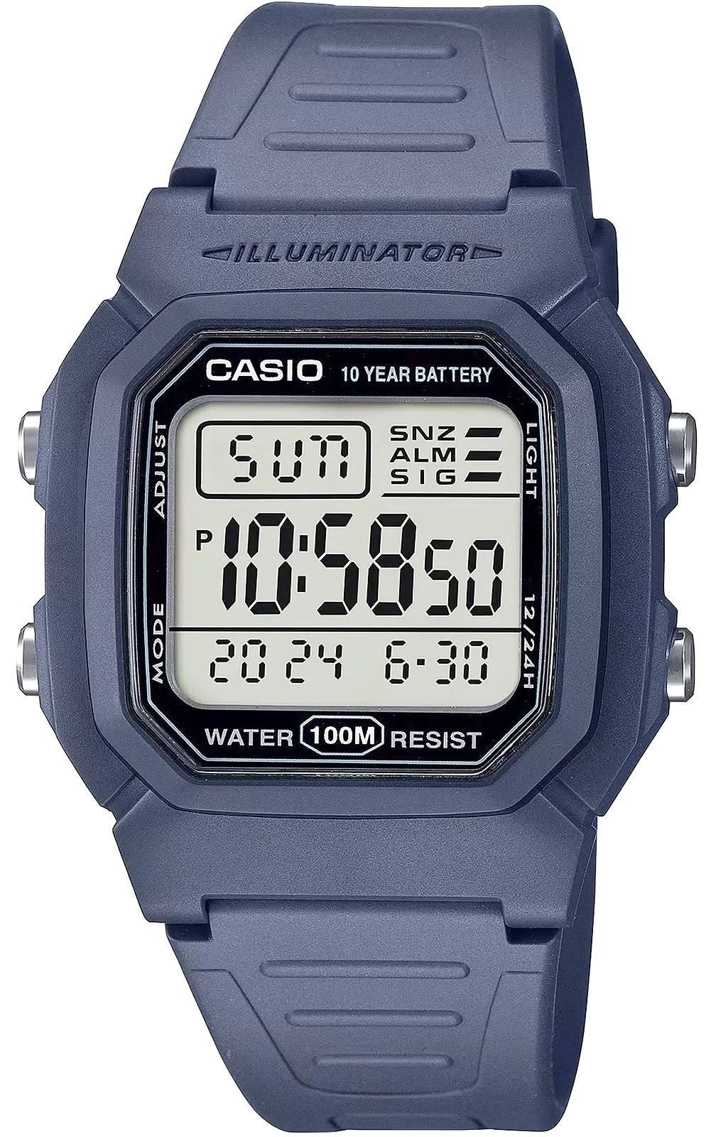 zegarek casio w-800h-2avdf + box