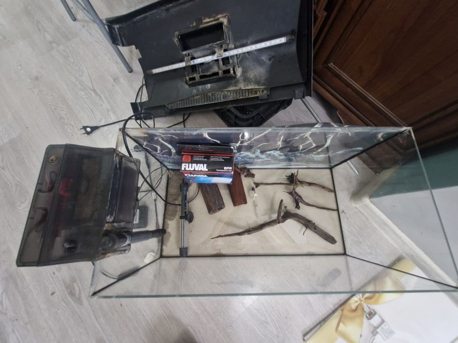 Akwarium 60l cały zestaw