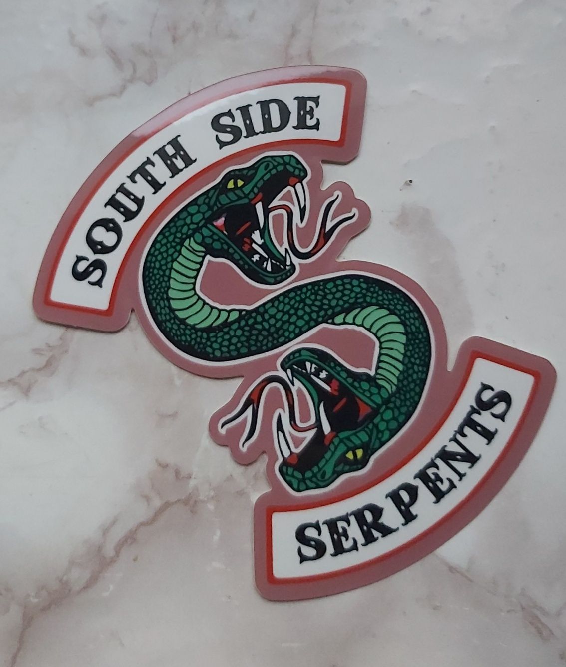 NAKLEJKA sticker South Side Serpents serial Riverdale unikatowa