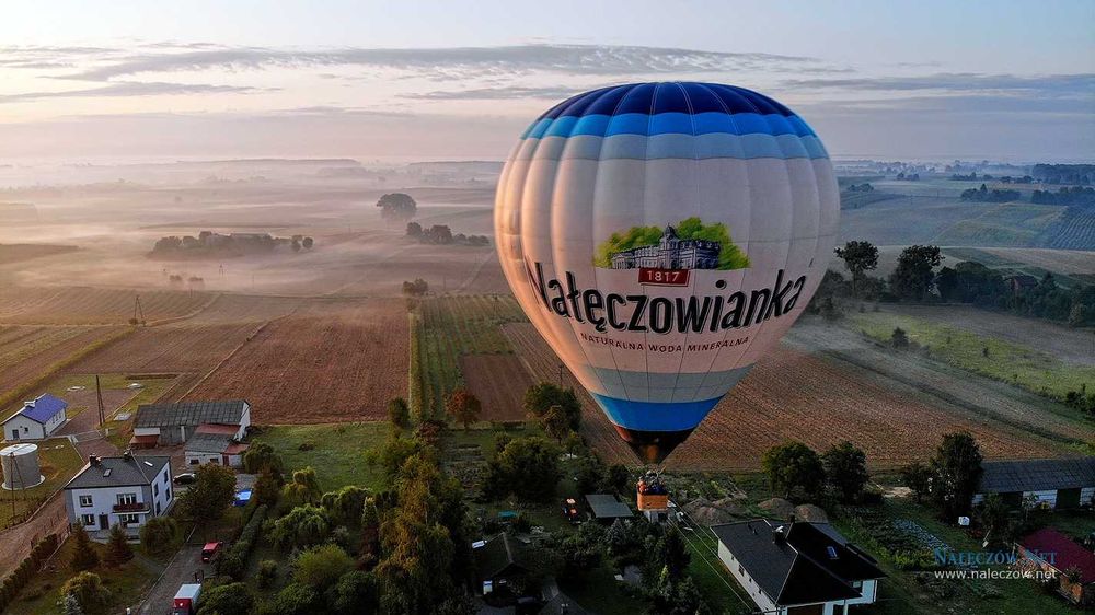 Lot balonem Nałęczów Zaręczyny, dla dwojga, romantyczny na wyłączność