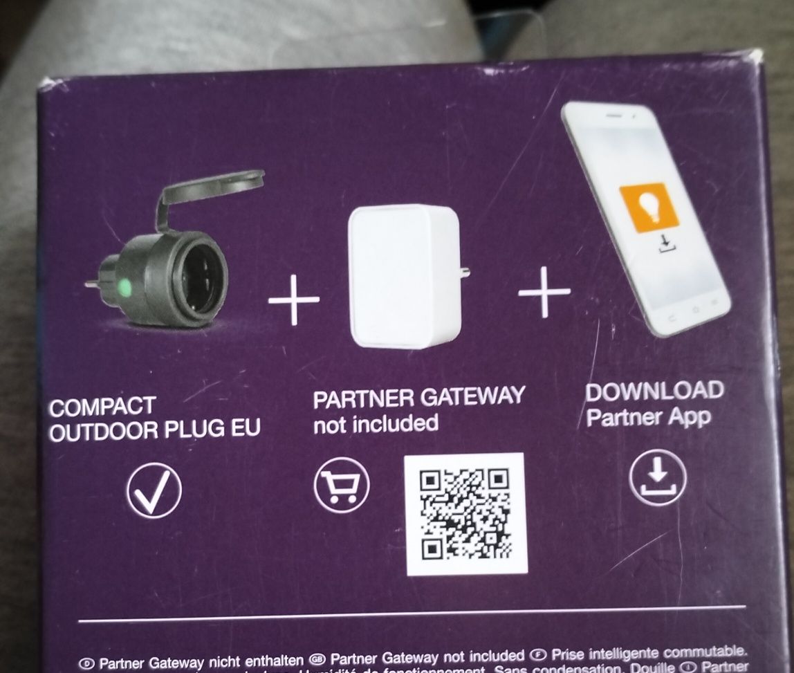 Inteligentne gniazdko zewnętrzne  Smart+outdoor