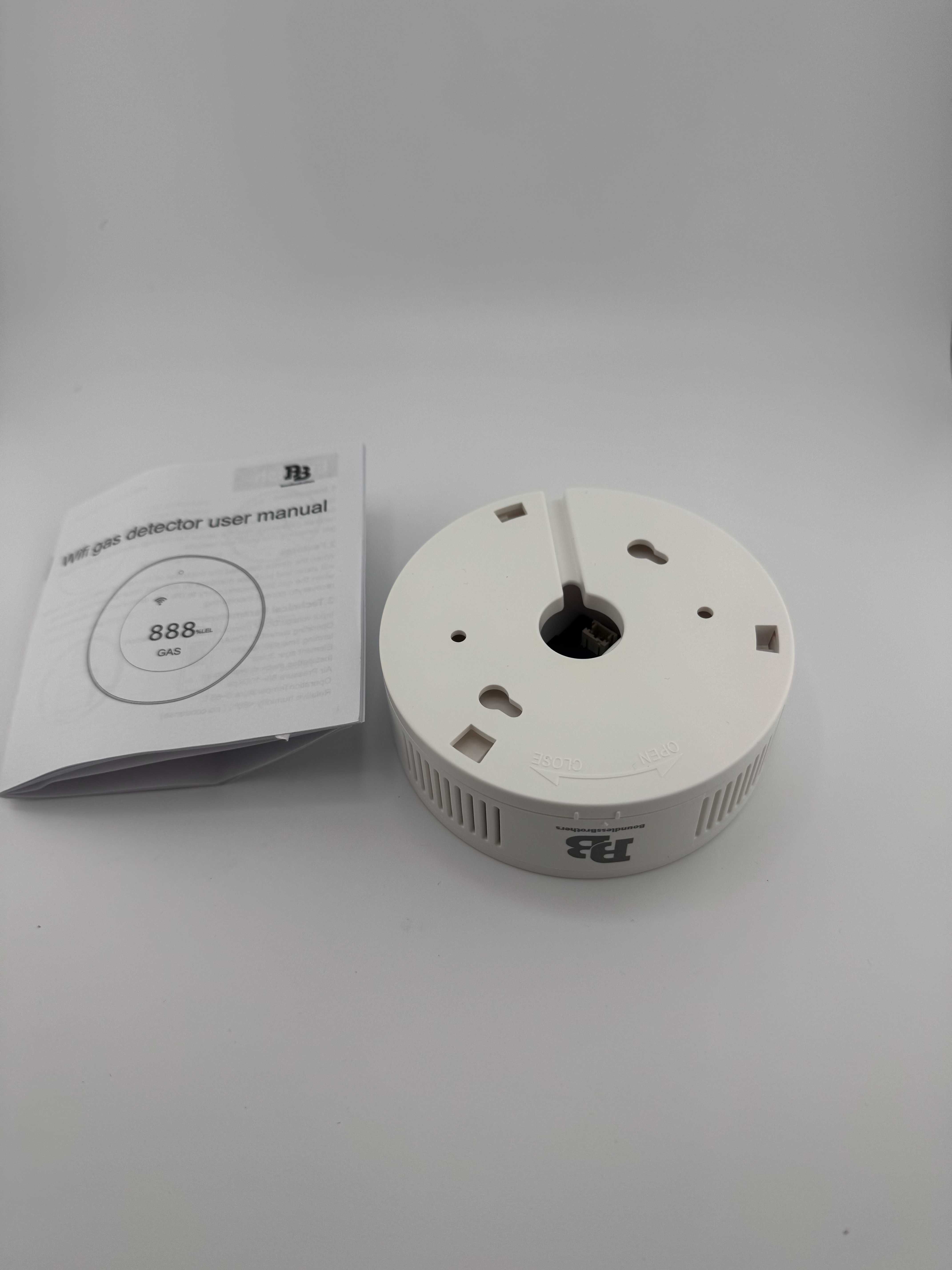 Tuya WiFi inteligentny gazu ziemnego czujnik alarm Smart Life