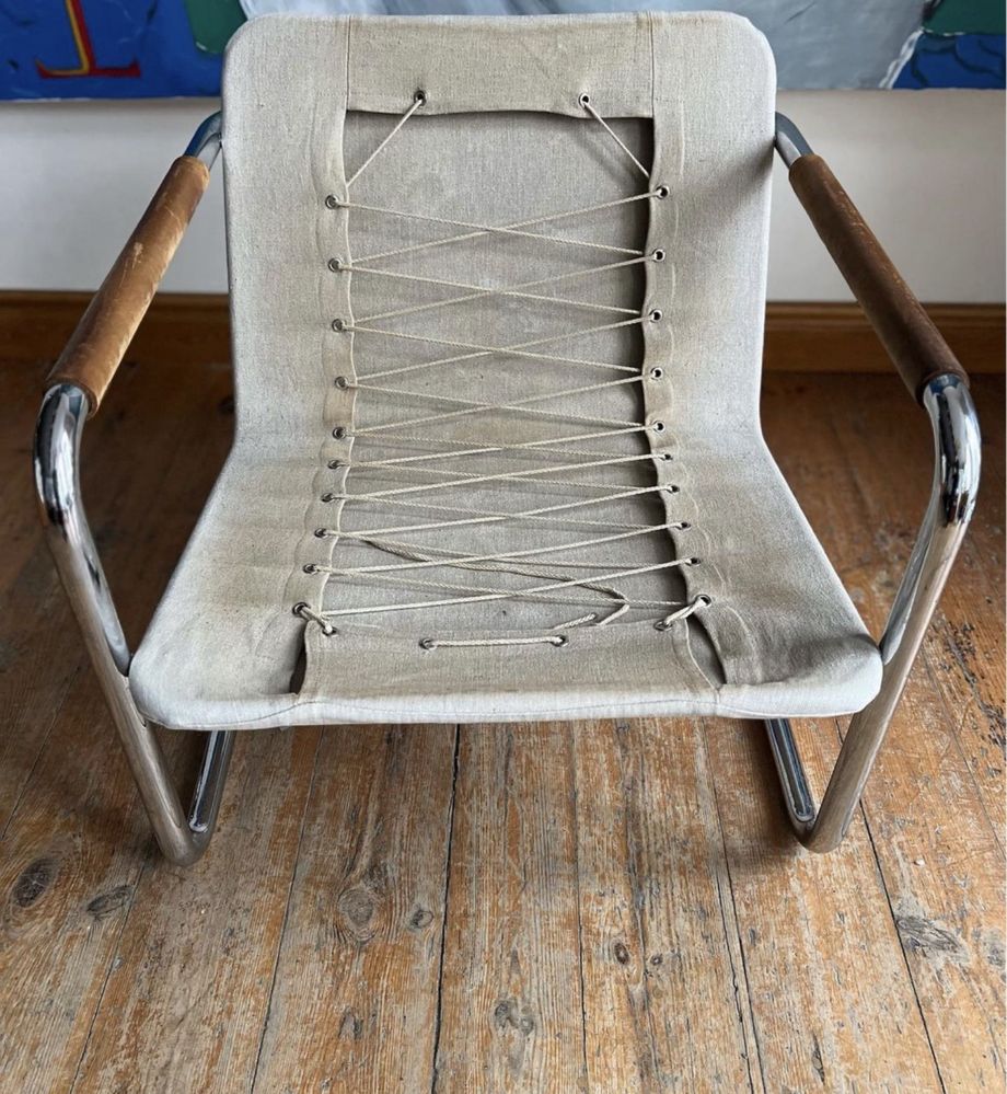 Heinrich Pfalzberger dla Wohnbedarf AG Basel, fotel mid century