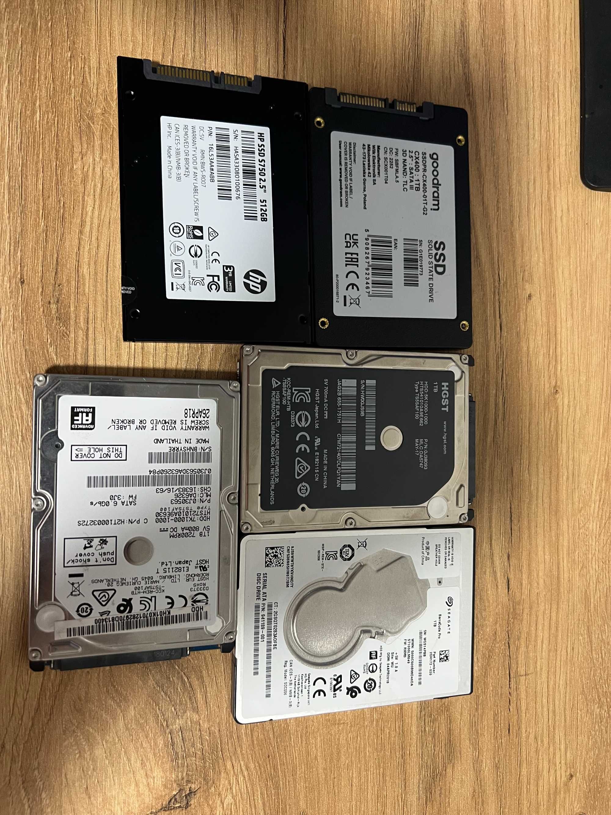 1Tб HDD SSD Жосткий диск для ноута або ПК Швидкий 7200RPM