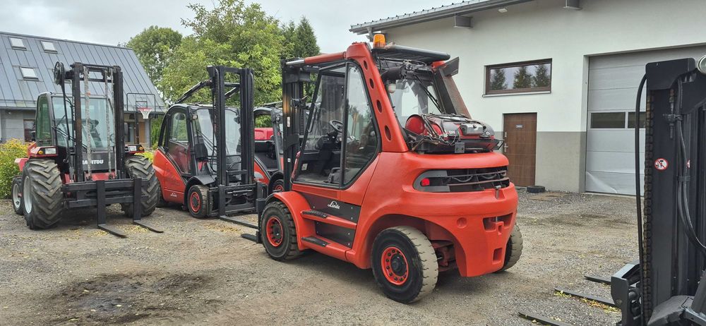 Wózek Widłowy Linde H60T - 2560 mth. - Triplex 5.70 m - 4 sekcje