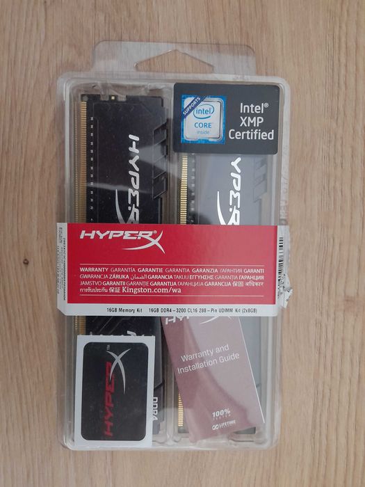 Pamięć RAM DDR4 16GB HyperX Fury 3200MHz