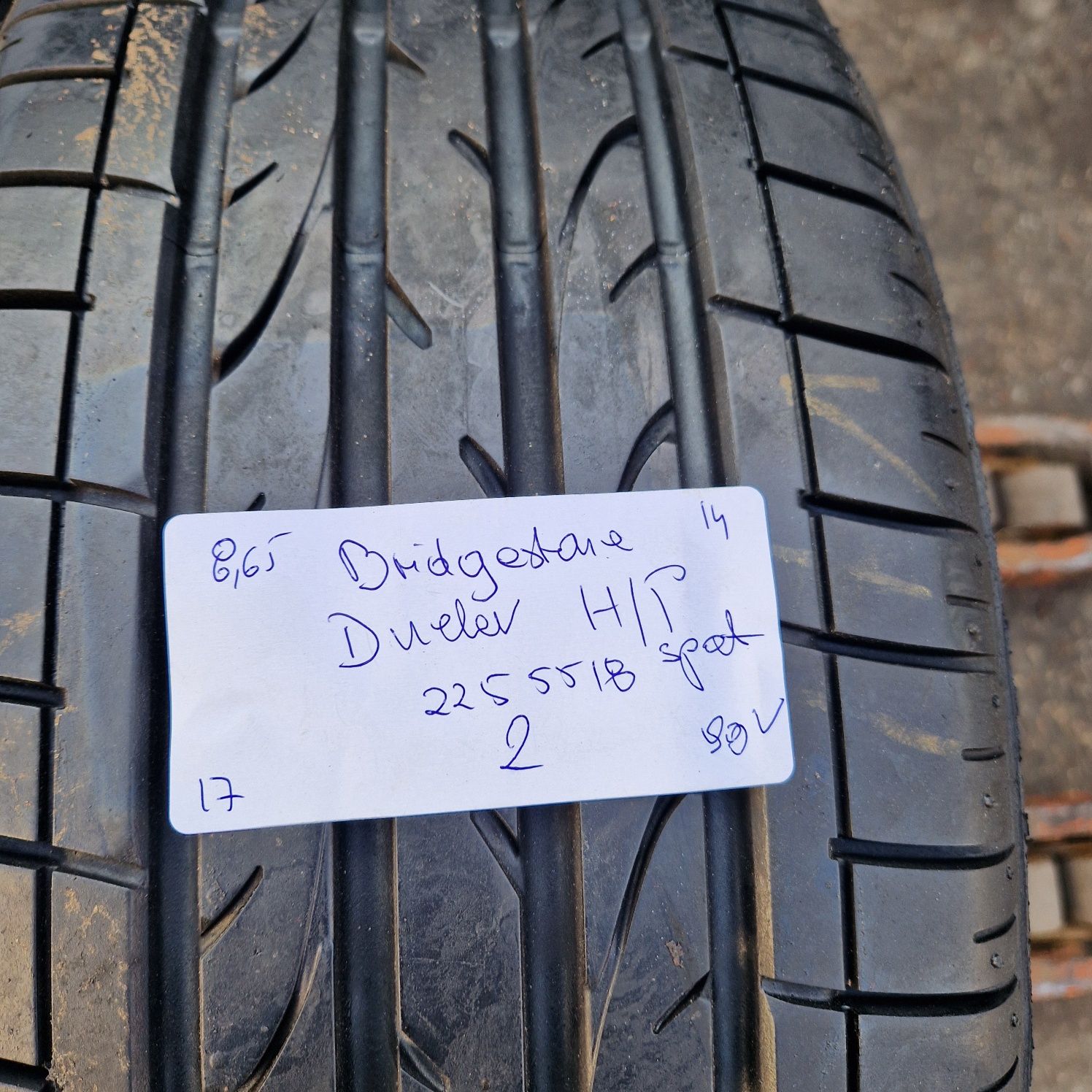 225/55/18 225/55R18 Bridgestone 2017 lato***