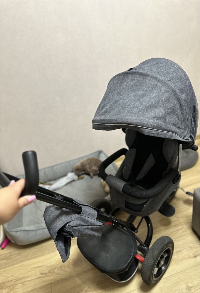 Велосипед трехколесный TILLY Impulse T-386 велосипед-коляска с ручкой