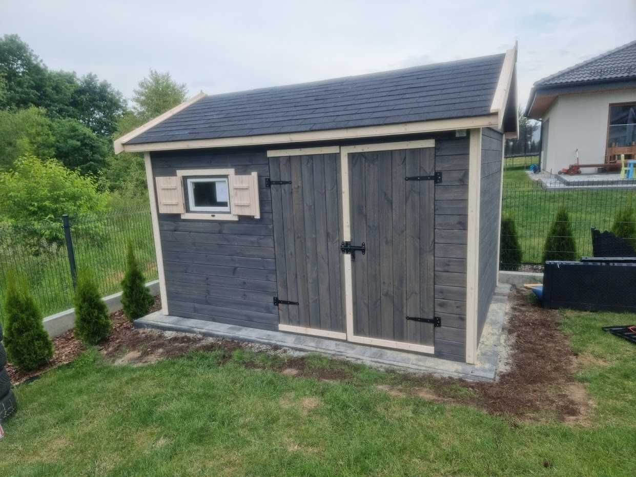 domek na narzędzia domki ogrodowe konstrukcje z drewna 2x4