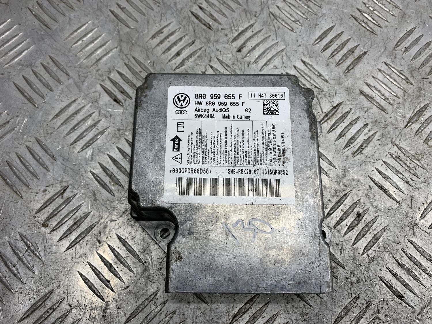 Блок управления AIR BAG 8R0959655F для Audi Q5 2012-2017