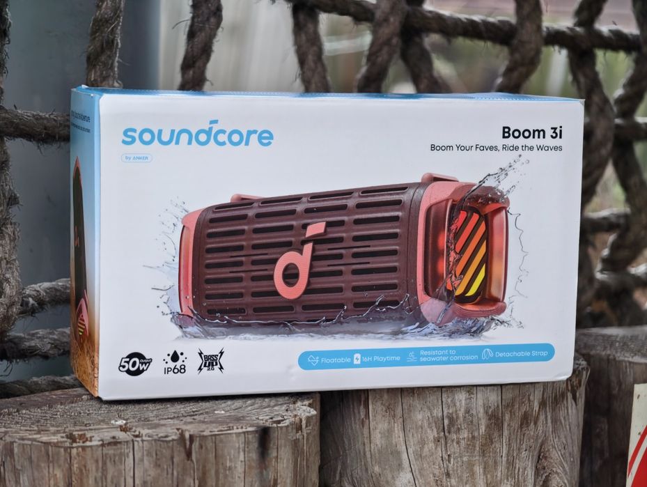Портативная колонка Anker soundcore boom 3i