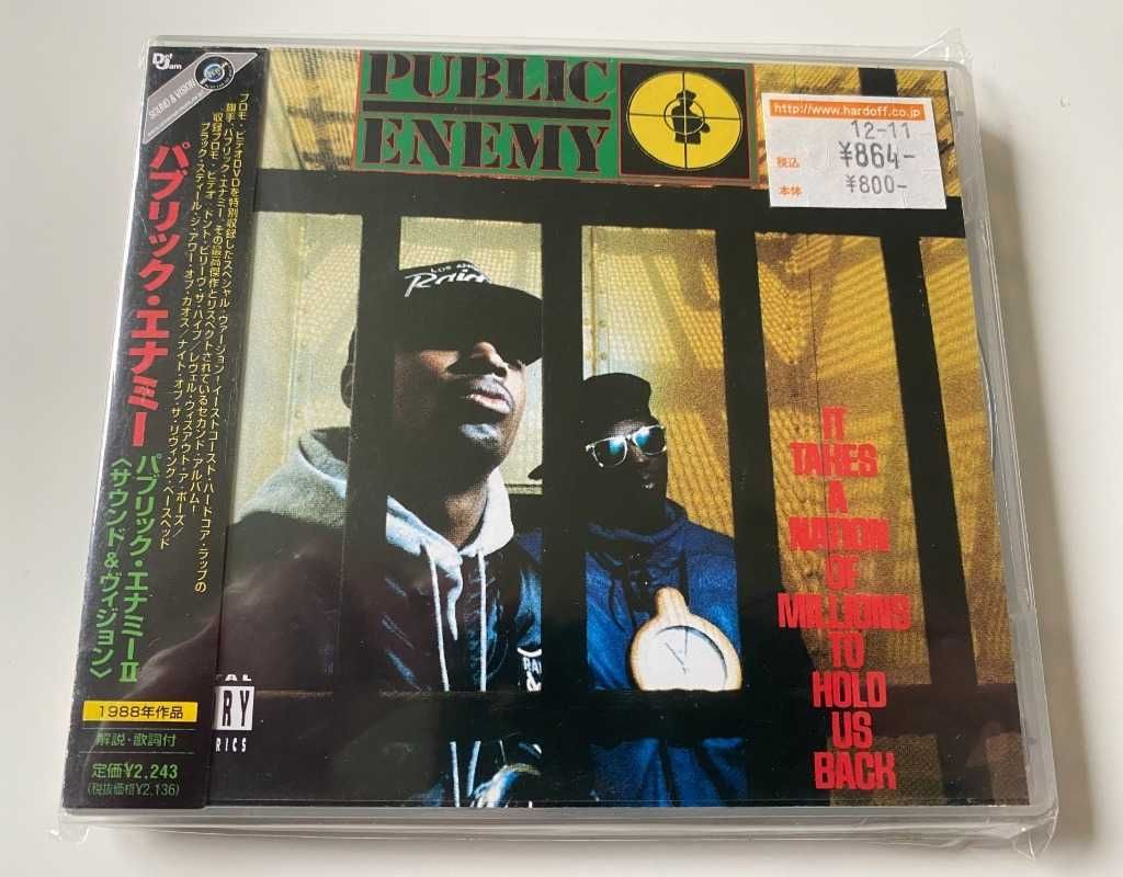 Public Enemy - It Takes A Nation Of Millions To Hold Us Back cd/dvd