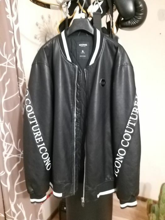 Kurtka młodzieżowa icono couture skóra XL