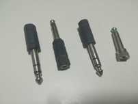 Adapatadores jack 3.5, 5.5 e rca