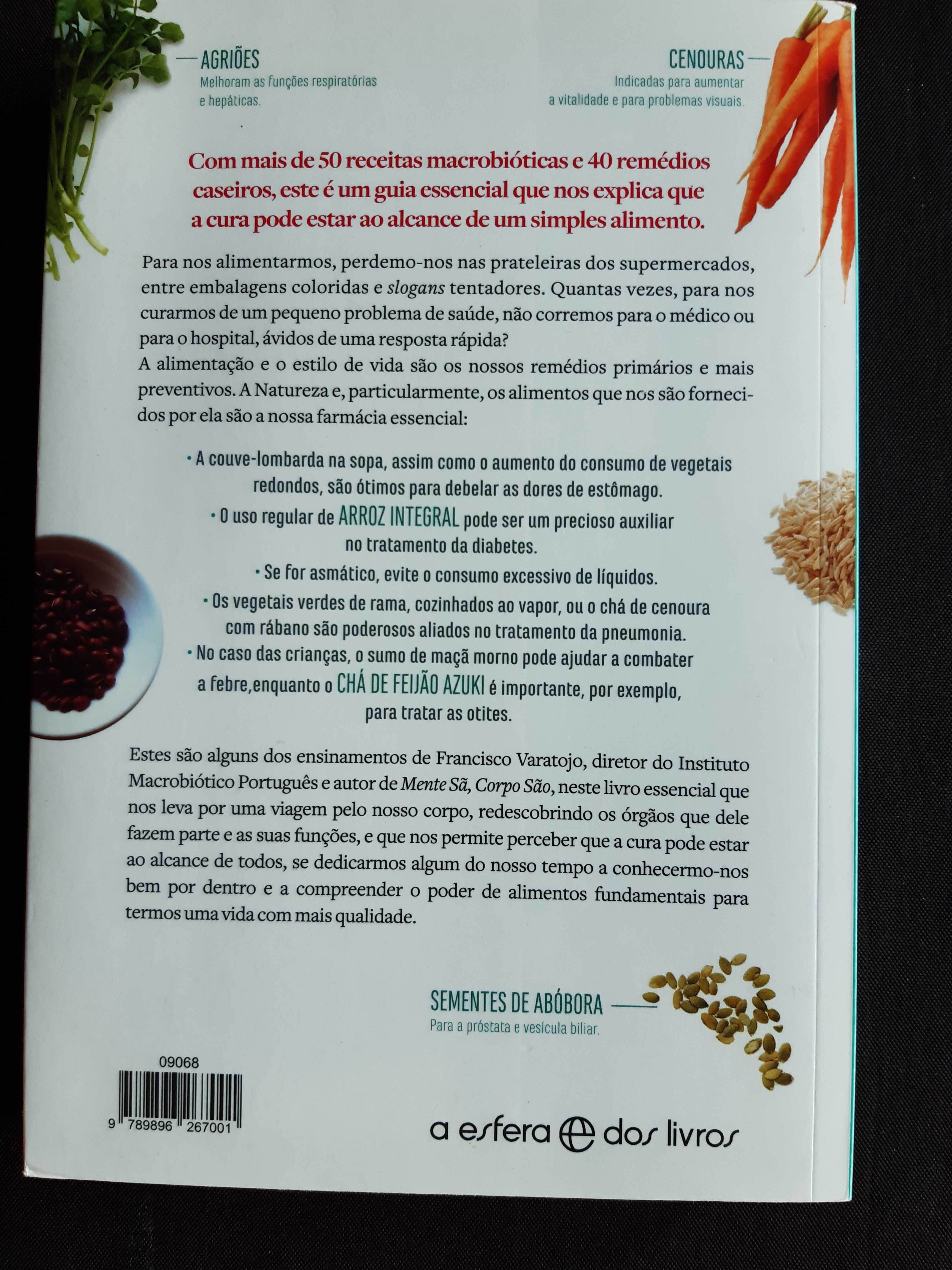 "Os alimentos também curam" de Francisco Varatojo