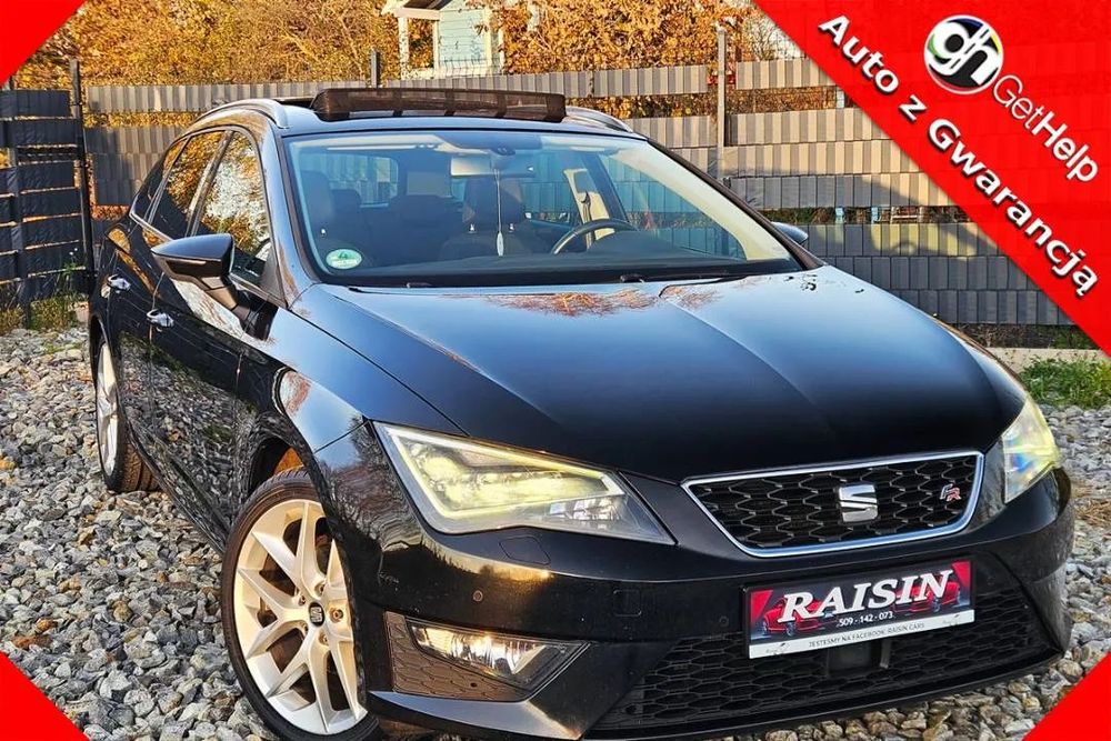 Seat Leon 2.0TDIDSGLedCzujnikiRadarPanoramaGwarancja