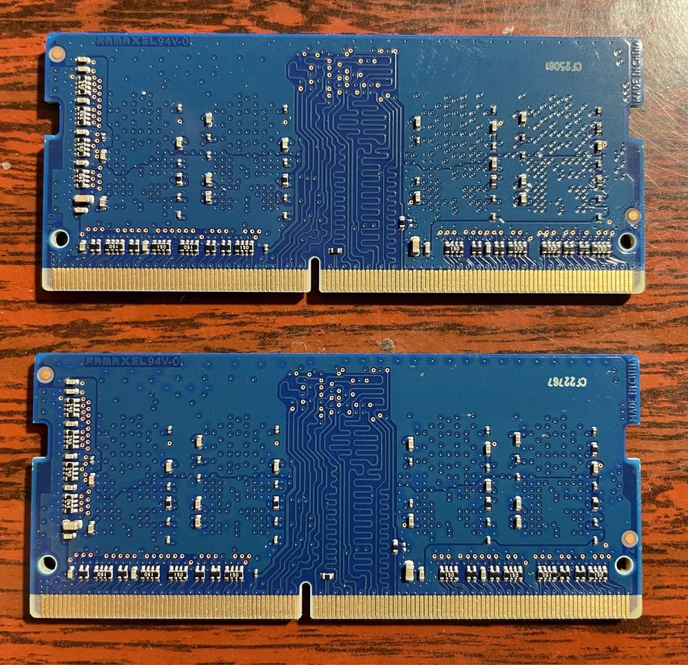 Оперативна пам'ять для ноутбука 8Gb (2x4Gb) DDR4