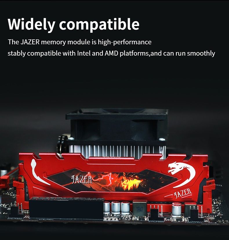 JAZER DDR4 озу 8GB 3200MHz