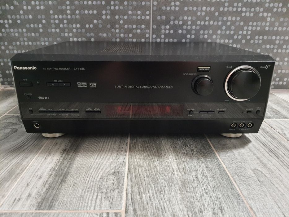 Ресівер Panasonic SA-HE75 - Н+ клас. Якісна  "схемотехніка". Звук!