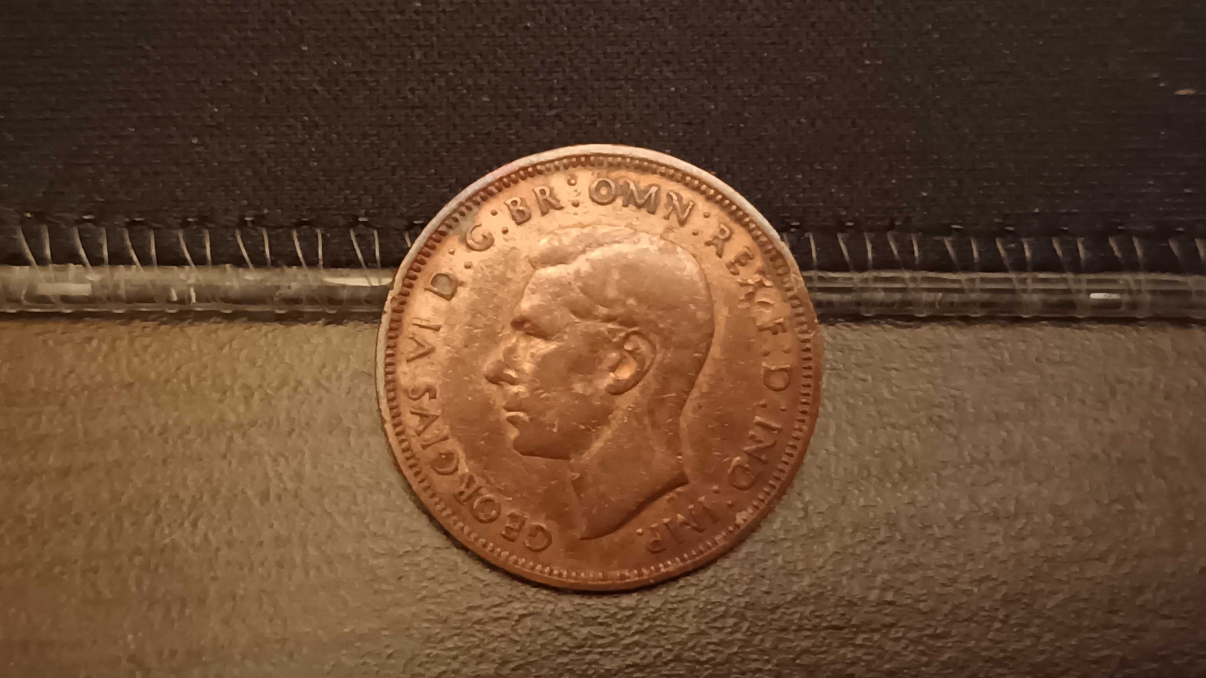 Moneta Wielka Brytania Half Penny, 1942