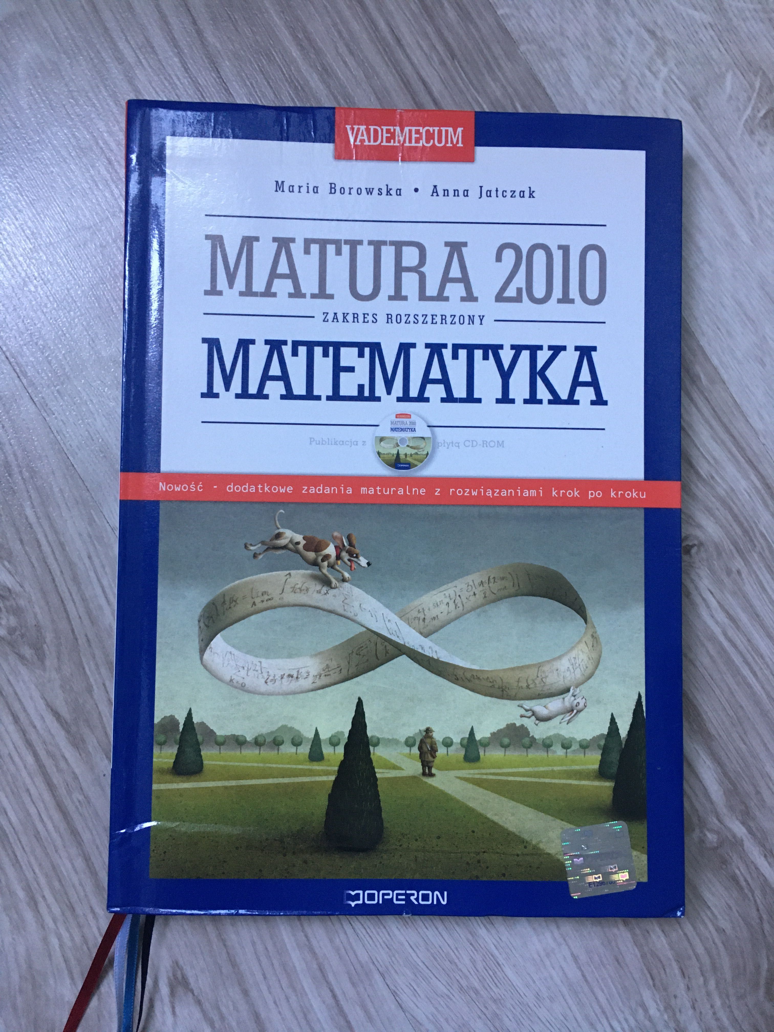 Książka ,,Matura 2010” Matematyka, vademecum. Zakres rozszerzony