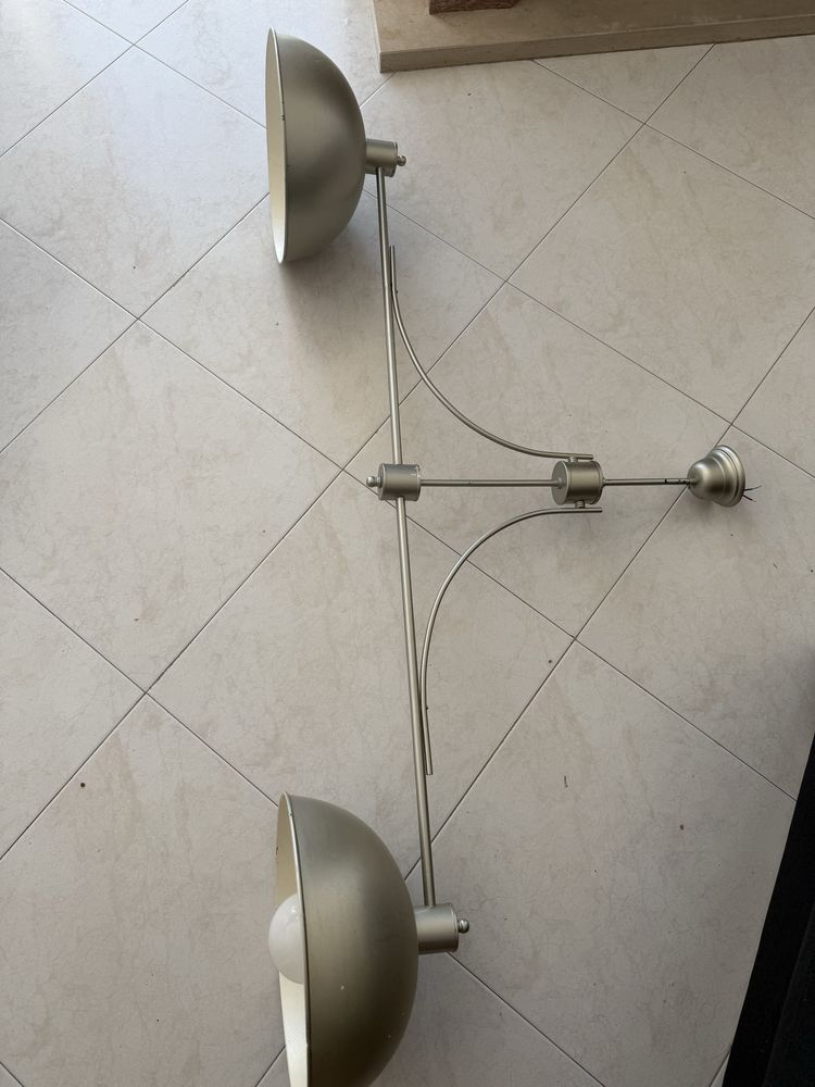 Candeeiro usado a