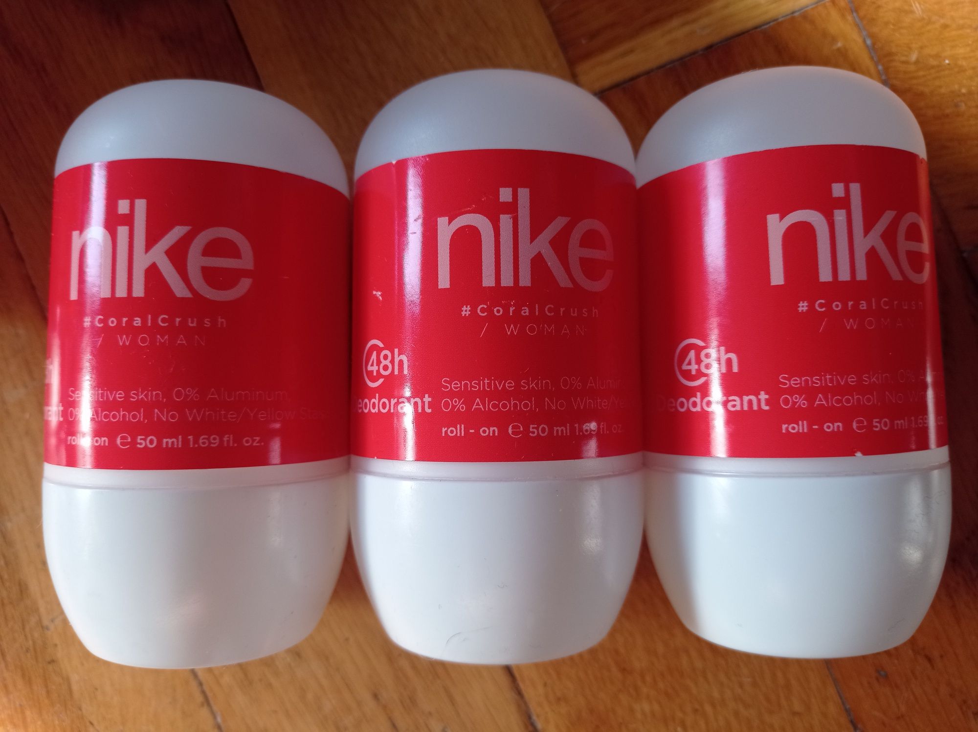 3x dezodorant antyperspirant w kulce Nike