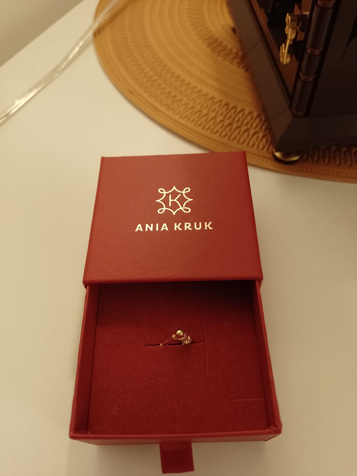 Pozłacany kolczyk do piercingu Ania Kruk