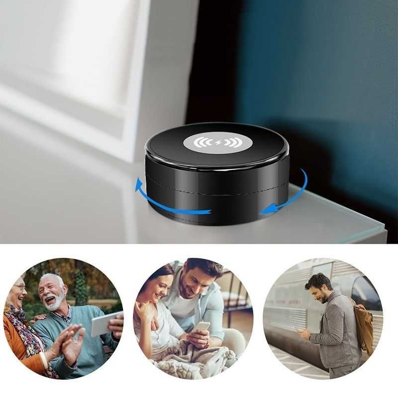 Ukryta Kamera w ładowarce indukcyjnej Full HD Wifi