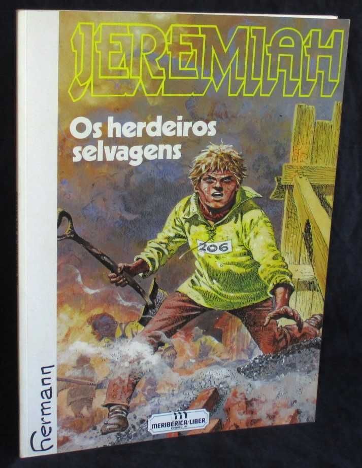 Livro BD Jeremiah Os Herdeiros Selvagens