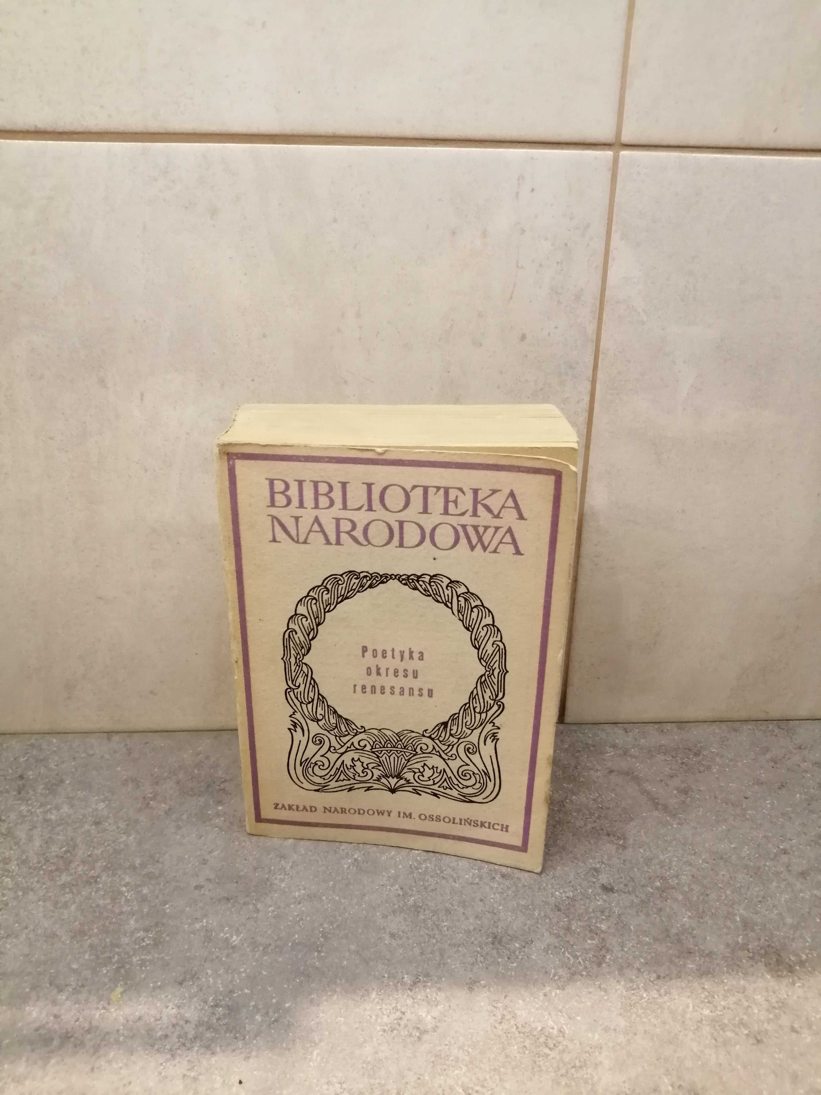 Poetyka okresu renesansu Ossolineum